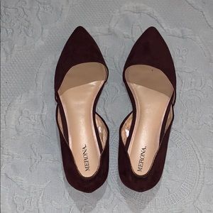 🌼🌼🌼Merona Plum Velvet Flats🌼🌼🌼